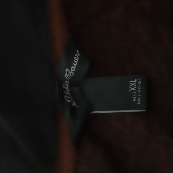 Eddie Bauer men's fleece lining sweater pullover quarter zip closure size XXL - Picture 6 of 8